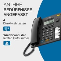 Káblový telefón Alcatel Temporis T56 – čierny 3