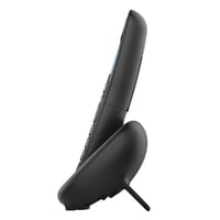 Telefon fără fir Alcatel XL595 Voice Trio Negru cu 3 receptoare, robot telefonic, butoane mari și blocare apeluri 6