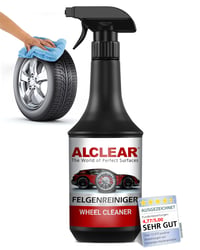 ALCLEAR 721FR Saválmentes Felnitisztító Spray Színjelzővel Alumínium, Matt, Acél és Krómozott Felnikhez 1000 ml 8