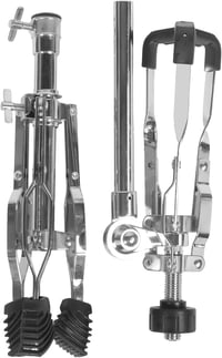 aleawol Állítható Dobszínpad 40-55 cm, Duplán Merevített Snare Drum Stand Acél Nyelvdobhoz 8