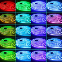 ALED LIGHT 10m RGB LED szalag 600 LED 5050 SMD távirányítóval dekorációhoz 4