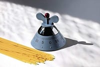 Kuchynský časovač Alessi A09, termoplastická živica, modrý, 28,5 cm 4
