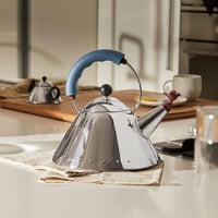 Alessi Blue Bird Kék Madár Síppal Ellátott Teafőző Vödör - Blue, Stainless steel 4