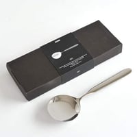 Lingură pentru servit risotto Alessi "Collo-alto", oțel inoxidabil 18/10, finisaj oglindă, argintiu 2