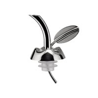Alessi Fior d'Olio karafa na ochutnávku olivového oleja s nerezovým uzáverom, oceľ 18/10, zelená, 6x8,5x5 cm 3