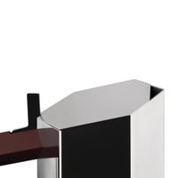 Alessi Menhir Espresso kávovar na 6 šálok, moka kanvička, nerezová oceľ, indukčný 3