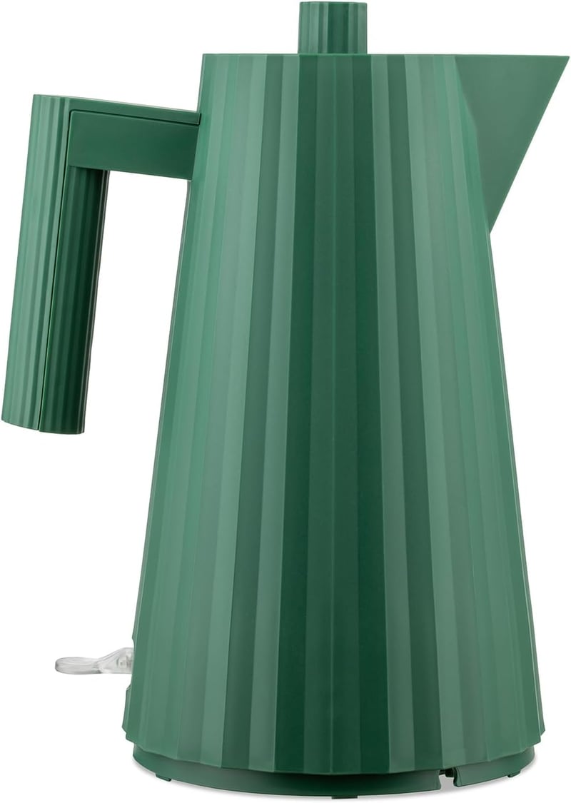 Alessi Plissé MDL06 elektromos vízforraló 2400W zöld 1,7L