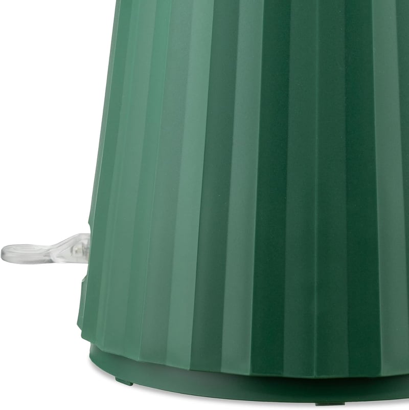 Alessi Plissé MDL06 elektromos vízforraló 2400W zöld 1,7L