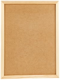 Alevar Čierna kriedová tabuľa 30x40 cm Školská nástenná tabuľa s dreveným rámom 2
