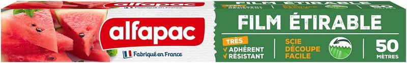 Alfapac AF4 Roll 50m Nyújtható Clingfilm Élelmiszer Csomagoláshoz