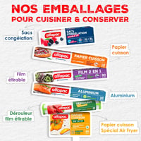 Alfapac AF4 Roll 50m Nyújtható Clingfilm Élelmiszer Csomagoláshoz 5