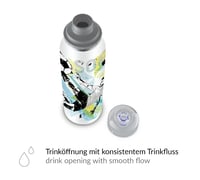 Detská termoska Alfi IsoBottle Kids s futbalovým motívom, nerezová oceľ, izolovaná fľaša, 500 ml, nepriepustná, bez BPA, 12 hodín teplá, 24 hodín studená 4