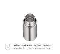 Alfi ISOTHERM PERFECT DV 350 ml Nerezová termoska s hrnčekom na pitie, skrutkovacím uzáverom proti vytečeniu, vhodná do umývačky riadu, bez obsahu BPA 3