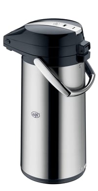 Alfi dozator pića, pumpa termos od nehrđajućeg čelika od 2,2 litre s uloškom od tvrdog stakla, za 18 šalica, okretno postolje za 360°, catering 1