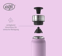 Alfi PURE termos šalica 0,50 l – 9 sati održavanja topline – Orchid Bloom mat izvedba – termo putna šalica 5