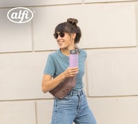 Alfi PURE termos šalica 0,50 l – 9 sati održavanja topline – Orchid Bloom mat izvedba – termo putna šalica 2