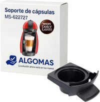 ALGOMAS Kapszulatartó Delonghi/Krups Dolce Gusto Piccolo Kávéfőzőkhöz - Szürke Kávékapszula Tároló KP100B10, KP100610 Modellekhez 1