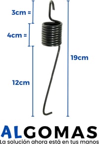 ALGOMAS Mosógép Felfüggesztő Rugó C00096195 Indesit WI105 2