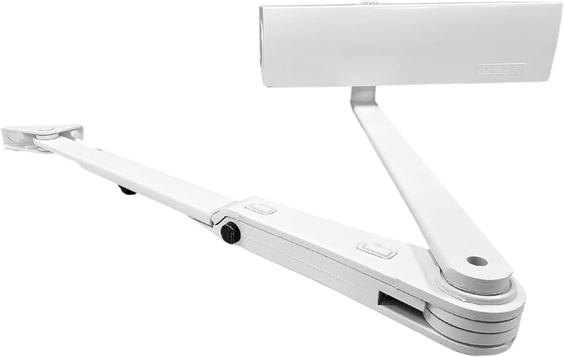 ALIRANTA TS 2000 V BC fehér ajtócsukó 1250 mm-ig, zárórúddal és szerelőlemezzel