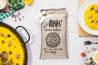 Smaltovaná panvica na paellu z nehrdzavejúcej ocele Alises 34 cm, na paellu a pečenie 3