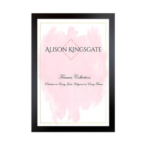 Elegantan okvir za slike Alison Kingsgate A3, ružičasti (29,7 x 42 cm) – s prednjom stranom od neslomljivog pleksiglasa, za postavljanje na zid ili stol, ručni rad