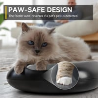 ALL FOR PAWS automata vezeték nélküli macskaeledel-adagoló 6 étkezés, 2 jégakkuval 6