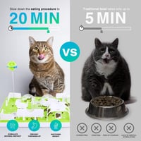 ALL FOR PAWS Macska Játék Puzzle Labirintus Állítható Nehézségi Szint 5