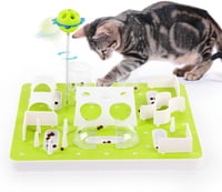 ALL FOR PAWS Macska Játék Puzzle Labirintus Állítható Nehézségi Szint 1