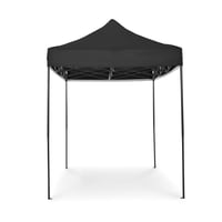 Skladací záhradný altánok All Seasons Gazebos 3x2 m, plne vodoodolný – čierny 2
