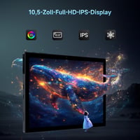 Tablet ALLDOCUBE iPlay70 S, 10,5", Android 15, 128 GB ROM, 2K displej, osemjadrový procesor 5