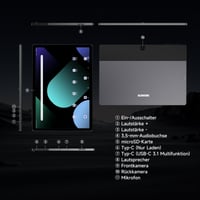 Tablet ALLDOCUBE iPlay70 S, 10,5", Android 15, 128 GB ROM, 2K displej, osemjadrový procesor 8