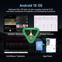 Tablet ALLDOCUBE iPlay70 S, 10,5", Android 15, 128 GB ROM, 2K displej, osemjadrový procesor 3
