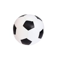 Minge de softball alldoro Mini Ø 10 cm, minge de fotbal din spumă moale pentru copii, alb-negru, pentru utilizare în interior și exterior 1