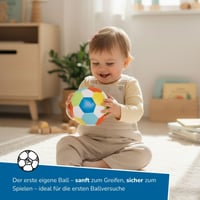 Mäkká penová futbalová lopta alldoro - priemer 10 cm 3
