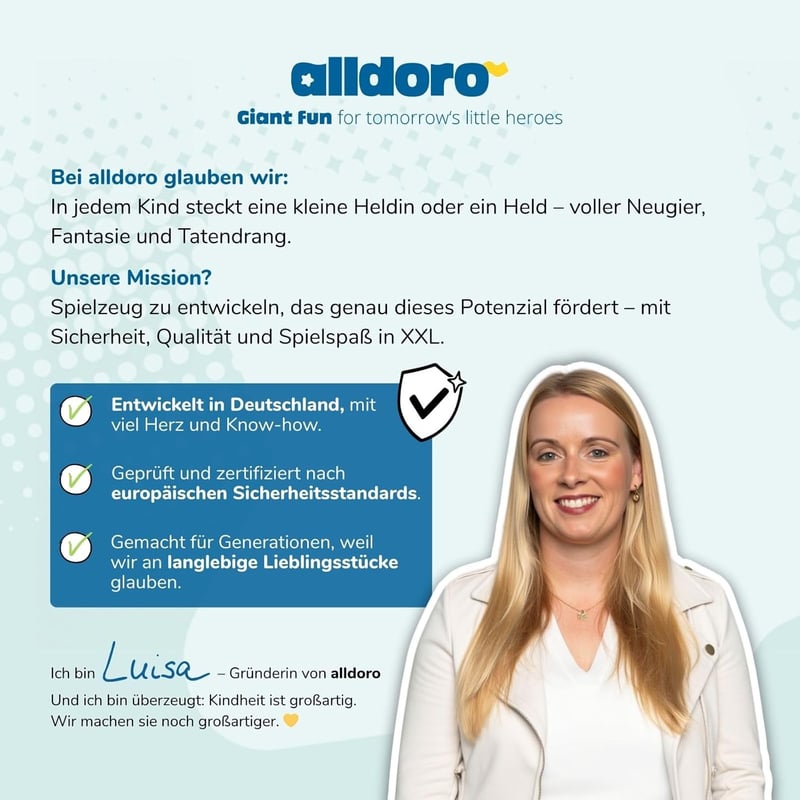alldoro Softball 18 cm puha habgumi labda beltéri kültéri gyerekeknek - black-white