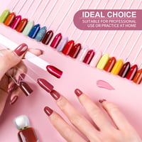 alle's 100 db Átlátszó Műköröm Gyakorló Gyűrű - Műköröm Bemutató Állvány Kezdőknek és Profiknak - DIY Nail Art Tippek 3
