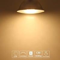 Allesgute 15W PAR38 LED E27 reflektor lámpa IP65 vízálló meleg fehér 3000K 5