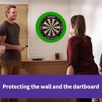 Alleshelfer Dartboard Védőgyűrű 72cm Falvédelem 45cm Darthoz 7