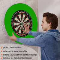 Alleshelfer Dartboard Védőgyűrű 72cm Falvédelem 45cm Darthoz 3