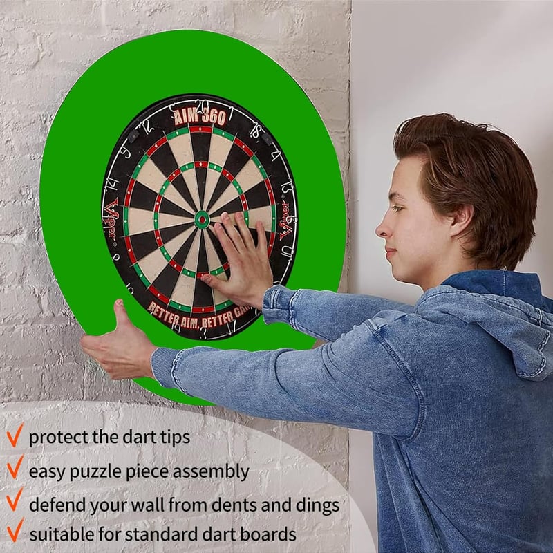 Alleshelfer Dartboard Védőgyűrű 72cm Falvédelem 45cm Darthoz