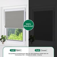 Rulou Plisat tip Fagure Allesin 40x130cm Bej, Fără Găurire, Opacitate Totală 5