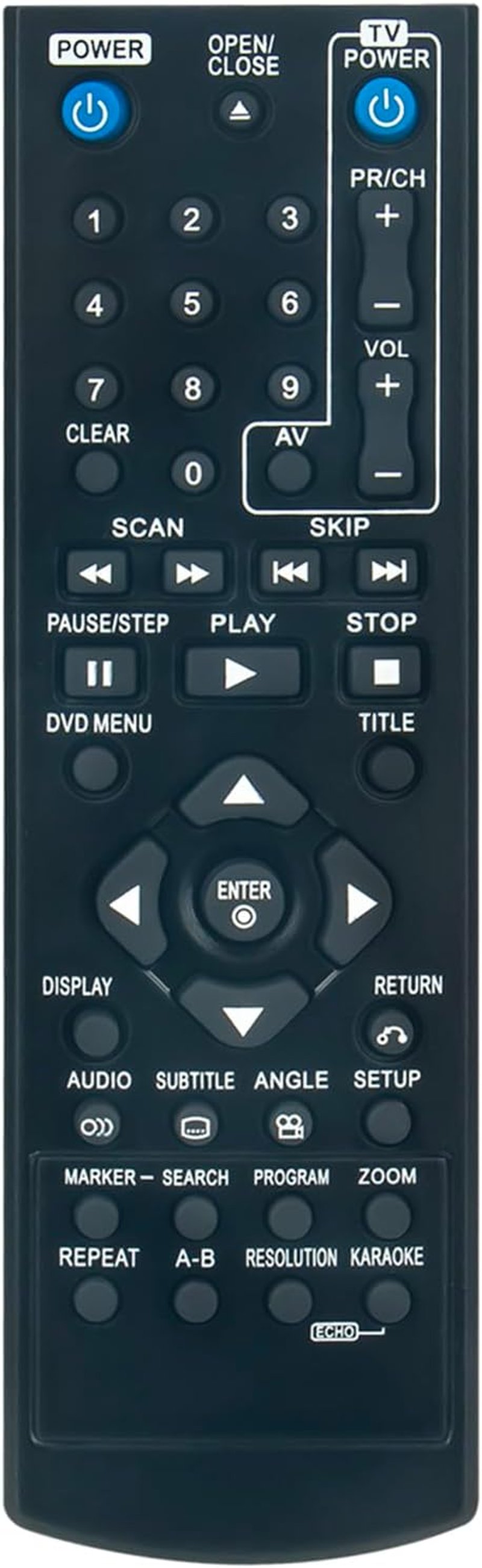 ALLIMITY AKB35840201 LG DVD lejátszó távirányító DP932H DP522H DVX582