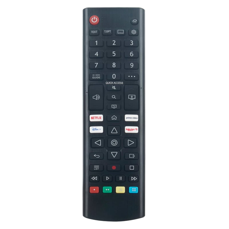 Telecomandă ALLIMITY AKB76040301 pentru LG Full HD TV - Compatibilă cu 32LQ63006LA, 43UQ75006LF și alte modele, Raza de acțiune 10m