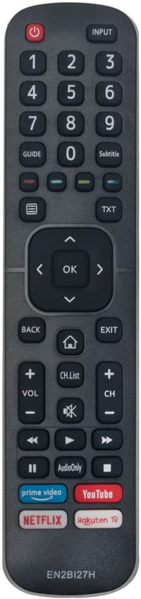 ALLIMITY EN2BI27H Hisense TV távirányító csere 32AE5500F H55B7120 H43B7500 2