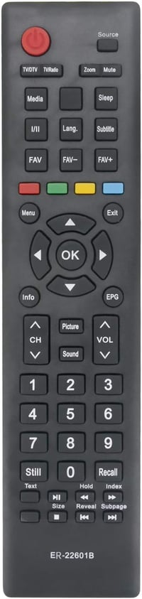 ALLIMITY ER-22601B Hisense TV távirányító csere H32 H40 H43 H49 sorozathoz 1