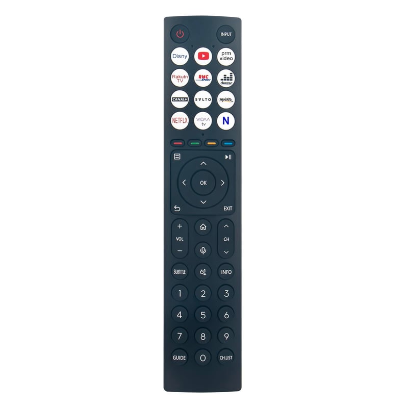 ALLIMITY ERF3C86H zamjenski daljinski upravljač za Hisense TV serije 55A85H / 65U7HQ / 75U8HQ