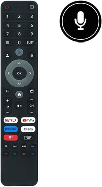 ALLIMITY Hangsegéd Távirányító DYON iGoo TV-hez 32H 40F 43F 43U 50U 55U 2