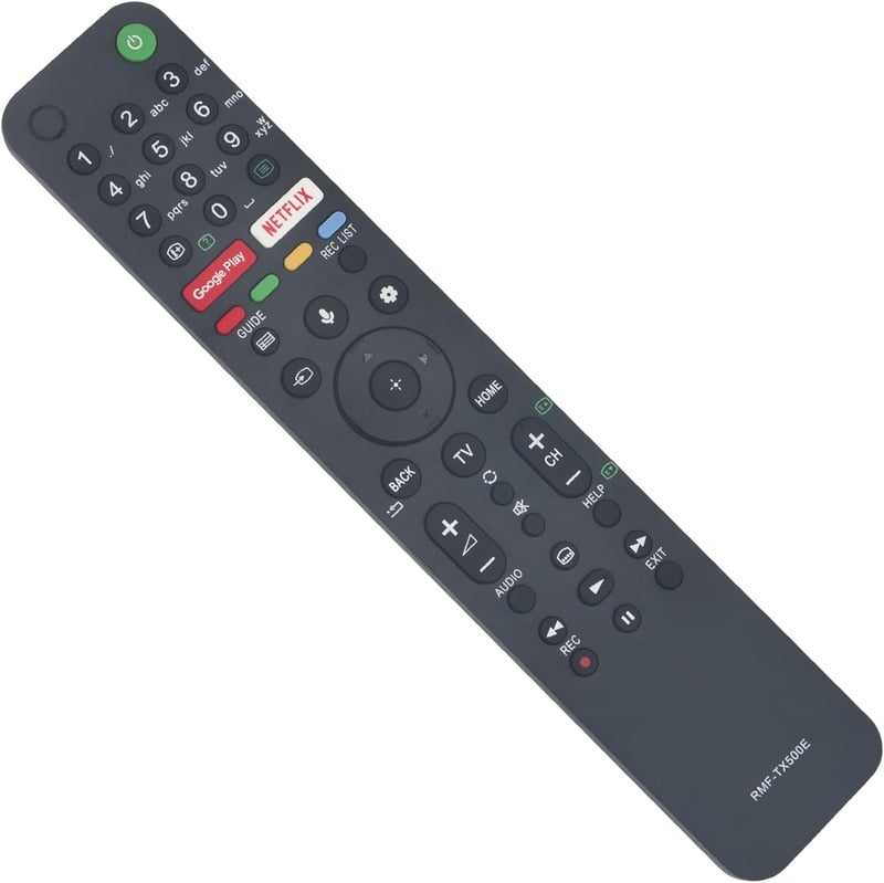ALLIMITY Hangvezérlésű Távirányító Sony 4K HD OLED TV-hez - Kompatibilis RMF-TX500E RMFTX500E KD-55AG9 KD-65AG9 KD-98ZG9 KD-77AG9 KE-65XH909