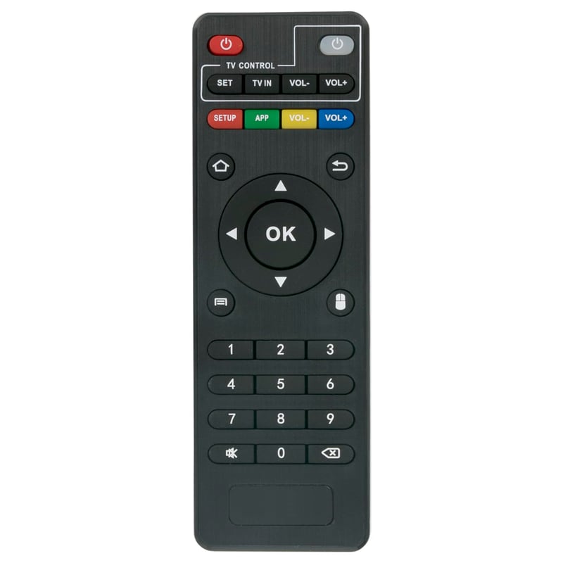Náhradný diaľkový ovládač kompatibilný s ALLIMITY Q Plus Smart TV Box Android 11 / 9.0