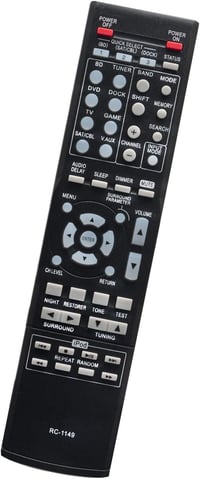 ALLIMITY RC-1149 Denon AV Receiver távirányító AVR-391 AVR-1311 helyettesítő 1